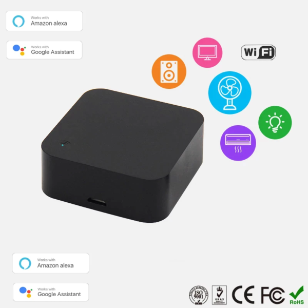 WIFI+IR+4G(S06) Universal Controller for iOS Android Work With Voice  Control Alexa Google HOME