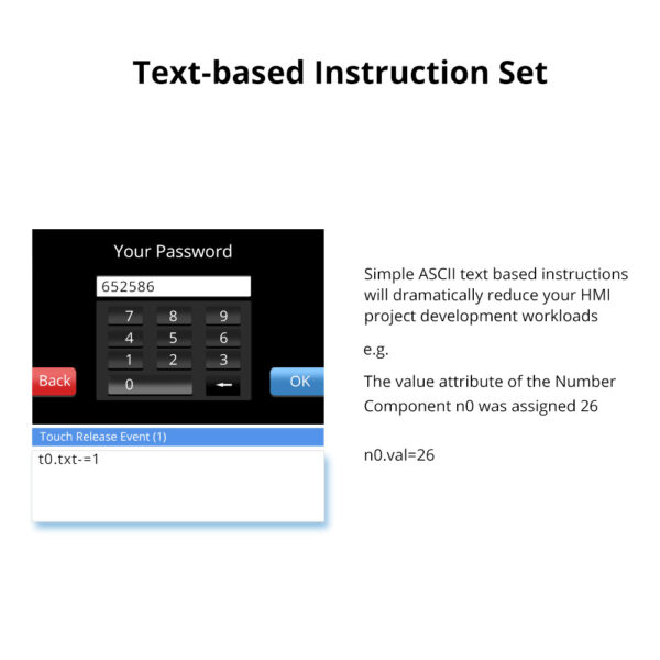 NX4832F035 – Nextion 3.5″ Discovery Series HMI Touch Display - Image 2
