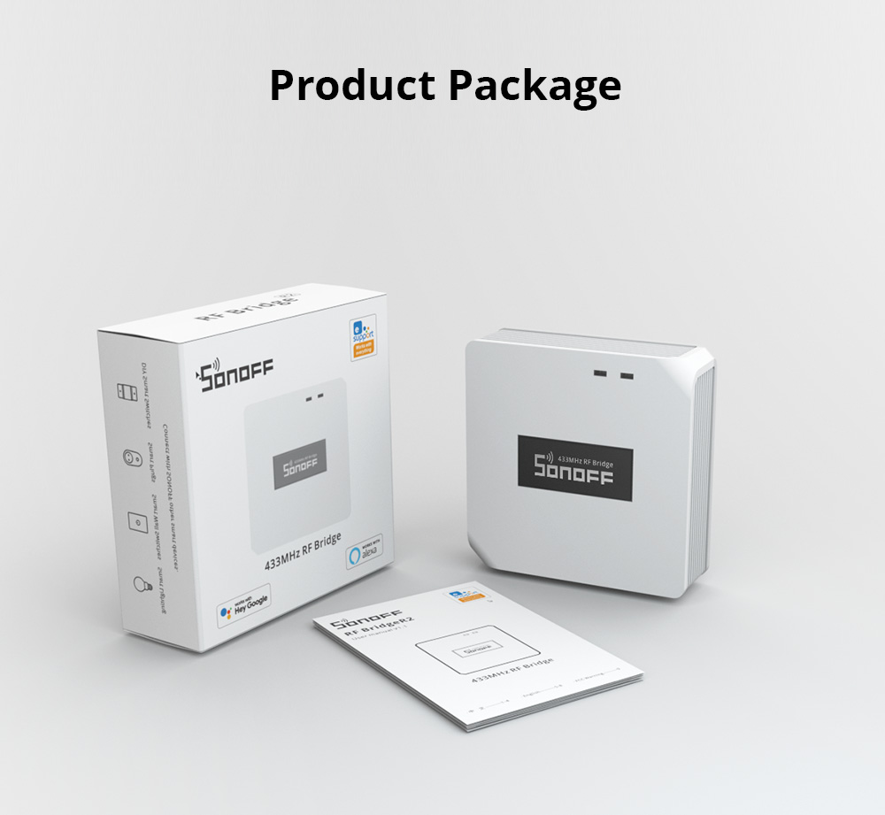 SONOFF RF BridgeR2 WiFi 433 MHz Wireless Controller eWelink APP Remote Control Smart Home Automation Work for Alexa Google Home - Image 2