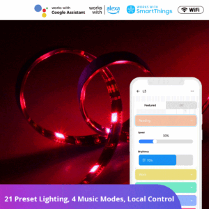 SONOFF L3 RGB Smart LED Strip Lights-5M/16.4Ft  IP20 Protected Rating