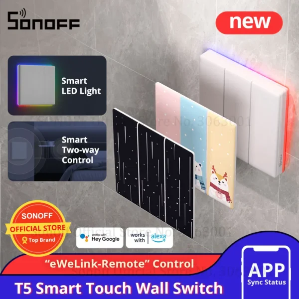 New SONOFF TX Ultimate Smart Touch Wall Switch